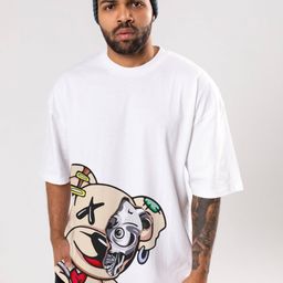 FLYIND VOGUE OUTFIT Men Bio Finish Graphic Printed Round Neck Cotton Oversized T-shirt-image-76