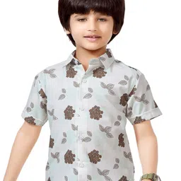 BAESD Boys Standard Opaque Printed Casual Shirt-picture-8