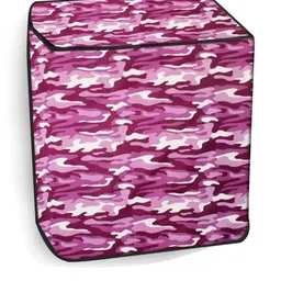 The Furnishing Tree Purple Printed Washing Machine Cover-image-50