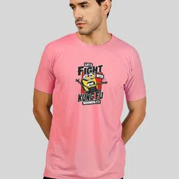 Greylongg Men Minions Graphic Printed Round Neck Slim Fit T-shirt-picture-45