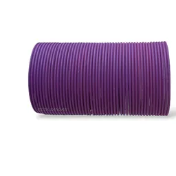 PRIYA KANGAN Women Purple Matte Finish Bangles Set-picture-1