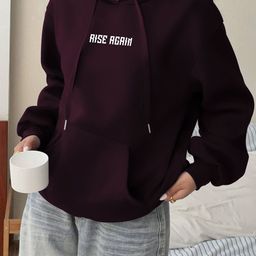 TOGS & TERRE Women Printed Hooded Sweatshirt-37