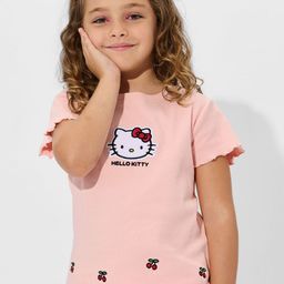 The Souled Store Girls Hello Kitty Printed T-shirt-picture-39