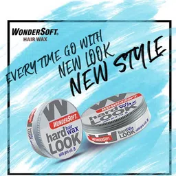 WonderSoft Set Of 2 Hard Look Hair Wax With Pro Vitamin-B- 100 ml Each image 4