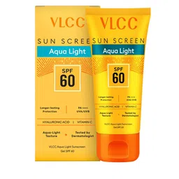 VLCC Aqua Light Sunscreen Gel SPF 60 PA++++ - 100 g-30