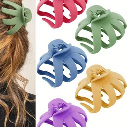 CHRONEX Set of 5 Claw Clip -Assorted image 4