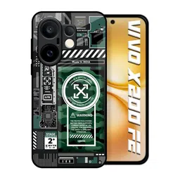 QRIOH Typography Printed Vivo X200 FE 5G Silicone Back Case-picture-13
