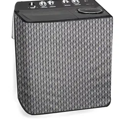The Furnishing Tree Polyester Waterproof Semi Automatic Washing Machine Cover Compatible for Super-image-95