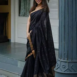 AMRUTKALA SAREES Woven Design Zari Banarasi Saree-image-18