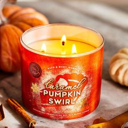 Bath & Body Works Caramel Pumpkin Swirl 3-Wick Candle - 411 g-image-95