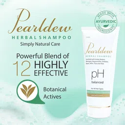 Pearldew Set Of 2 Herbal Shampoo With Amla & Neem - 100 ml Each image 3