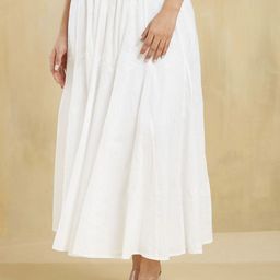 Moda Rapido Flared Maxi Skirt-picture-32