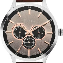 timex Multi Function Grey Dial Analog Watch - For Men TW000T309 image 2