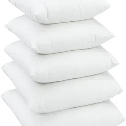 Striped Style Microfibre Solid Cushion Pack of 5-image-42