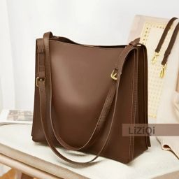 Brown Women Tote Stylish Long Korean sling Bags | college bags black handbag for women-image-101