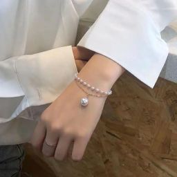 Alloy Pearl Gold-plated Bracelet-image-16