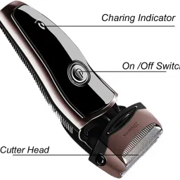 FGHJ 2D Floating Beard Shaver Professional Razor Washable Head Perfect Cutting Machin Shaver For Men image 2