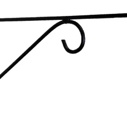 Wall Brackets Plant Hangers for Hanging Flower Pots,for Planter Bird Feeder Lanterns Wind Chimes with Screws 34 x 2 x 17 cm Shelf Bracket-16
