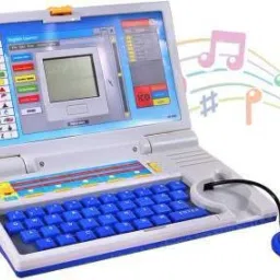 Latest Model Fun Laptop Notebook Computer Toy For Kids (Multicolor)-49