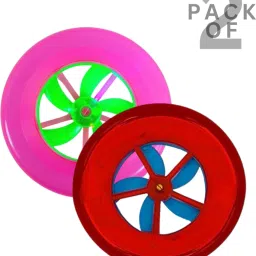 Outdoor Flying Disc Set, 21 cm Diameter, Soft Flexible Plastic Frisbee.-image-97