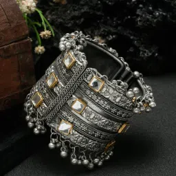Alloy Silver Bracelet-image-86