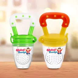 Baby Fruit Feeder Nibbler Safe Silicone Nipple Stylish Design Baby Pacifier, Feeder-17