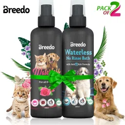 (Combo of 2) Dry Bath Blue Sea Shampoo Spray Waterless Shampoo Conditioning Allergy Relief, Conditioning, Anti-fungal, Anti-microbial, Anti-itching, Anti-dandruff Rose Conditioning Waterless Shampoo for Dogs & Puppy Dry/Waterless/Spray Dog Shampoo-image-41