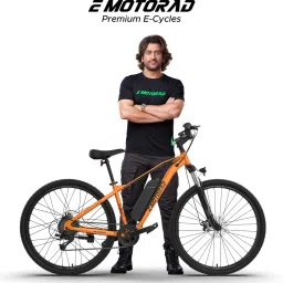 T-REX AIR 27.5 Tangerine Blaze 27.5 inches 7 Gear Lithium-ion (Li-ion) Electric Cycle-6