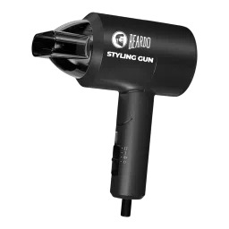 BEARDO Styling Gun Hair Dryer with 3 Heat Settings & Cool Flow (Thermo-Protect Technology, Black)-picture-19