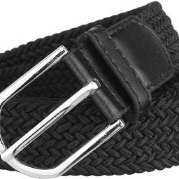 Women Casual, Party, Formal Black Canvas, Fabric Belt-image-12