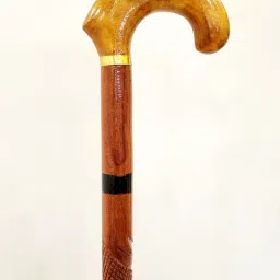 U type Fancy wooden walking stick for Man Woman And Old People Pack of 1 Walking Stick-image-34