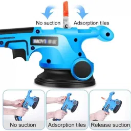 niktion Tile Vibrator Automatic Leveling Machine With Battery Lever Tool image 4