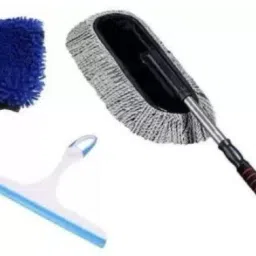 1 CAR DUSTER, 1 WIPER, 1 GLOVES Combo-image-2
