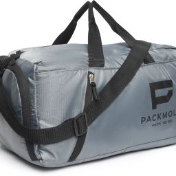 32 L Gym Duffel Bag - SPORTIVO Sports Duffel Gym Bag for Men, Women with Shoe Compartment (GREY 32L) - Grey-image-85