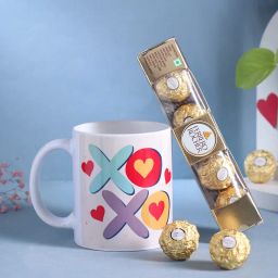 Xoxo Personalised Mug N Ferrero Rocher-picture-35