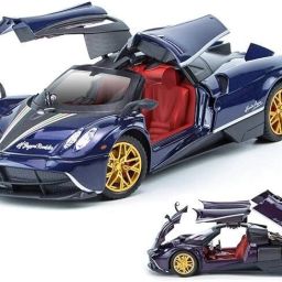 1:24 Pagani Huayra Car with Open Door Vehicles, Sound and Lights Diecast Toys-47