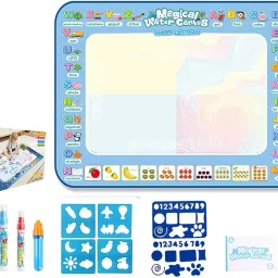 Magic Water Doodle Mat for Kids Large Reusable Graffiti Drawing Board Creative-23