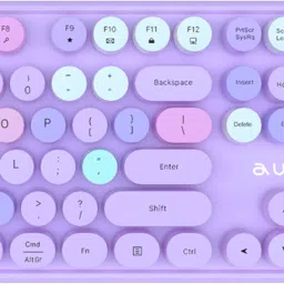 Aula AC306 Wireless Standard Laptop Keyboard Compatible with Desktop, Laptop, Mac Full Size, with round keys-15
