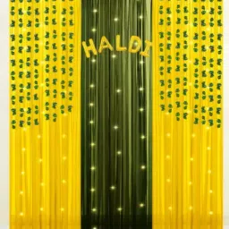 Solid haldi mehndi decorations items kit combo set for wedding marriages pack item set Balloon-image-16