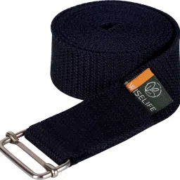 Yoga Stretch Belt/Strap|Best for Daily Stretching, Yoga, Physical Therapy, Fitness Cotton Yoga Strap-image-54