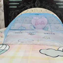 ganapati HDPE - High Density Poly Ethylene Infants Washable Mosquito Net for One Year Baby Premium Quality Machardani Mosquito Net image 3