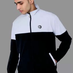 Men Colorblock Sports Jacket-image-87