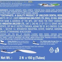 pepsodent Germicheck 8 Actions, Toothpaste With Anti-Germ Formula, Clove & Neem Oil Toothpaste image 2