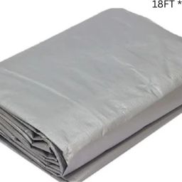18FT*24FT 125 GSM Tarpaulin Tent Tent-For Truck body, Car, Bike, Grain Covers Tent - For Camping, Construction Sites, Transportation Covers, Temporary Shelters-25