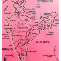 INDIA MAP STENCIL Stencil-image-98