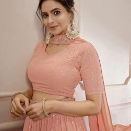 Embellished, Printed Stitched Lehenga Choli-image-51