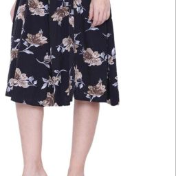 Women Printed A-line Multicolor Skirt-image-86