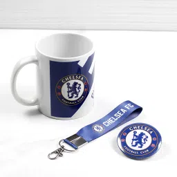 Chelsea, Keychain, and Badge Combo Set of 3 Perfect for Chalsea fan Ceramic Coffee Mug-image-57