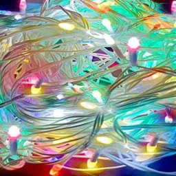 perikam 45 LEDs 15 m Multicolor Color Changing Bell Rice Lights image 5