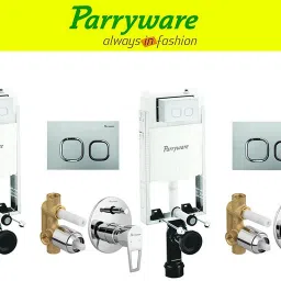 Half Frame Concealed Cistern, with divater body upper espiron set of 2 pic 073 Dual Flush Tank-18